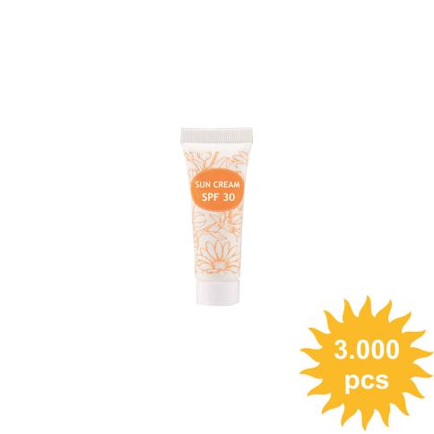 Printed sun cream tube