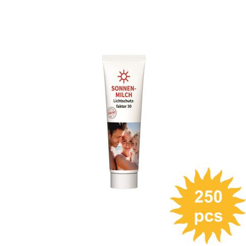 sun lotion tube 20 ml with logo